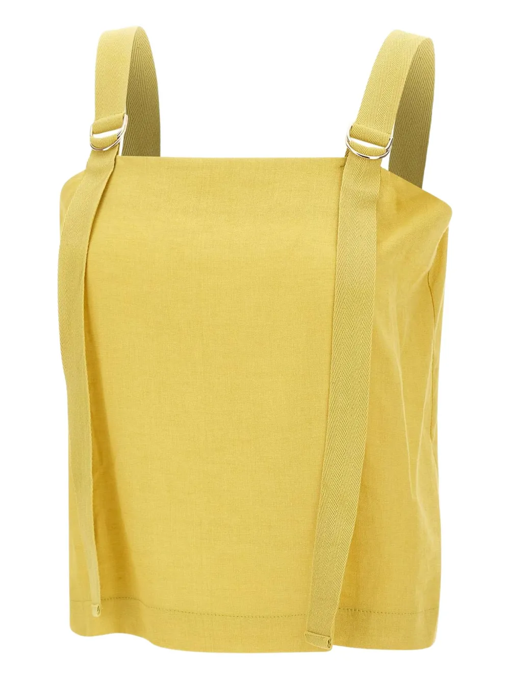 Kaos Trägershirt Mit Schleifenriemen Und Eckigem Ausschnitt In Yellow
