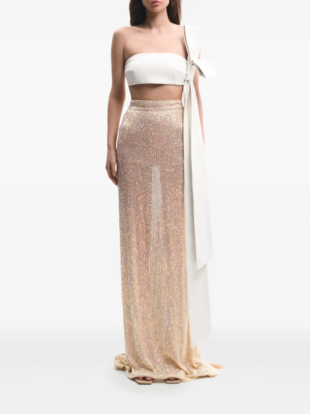 Lika sequin-embellished skirt | Straight Skirts | Image 2