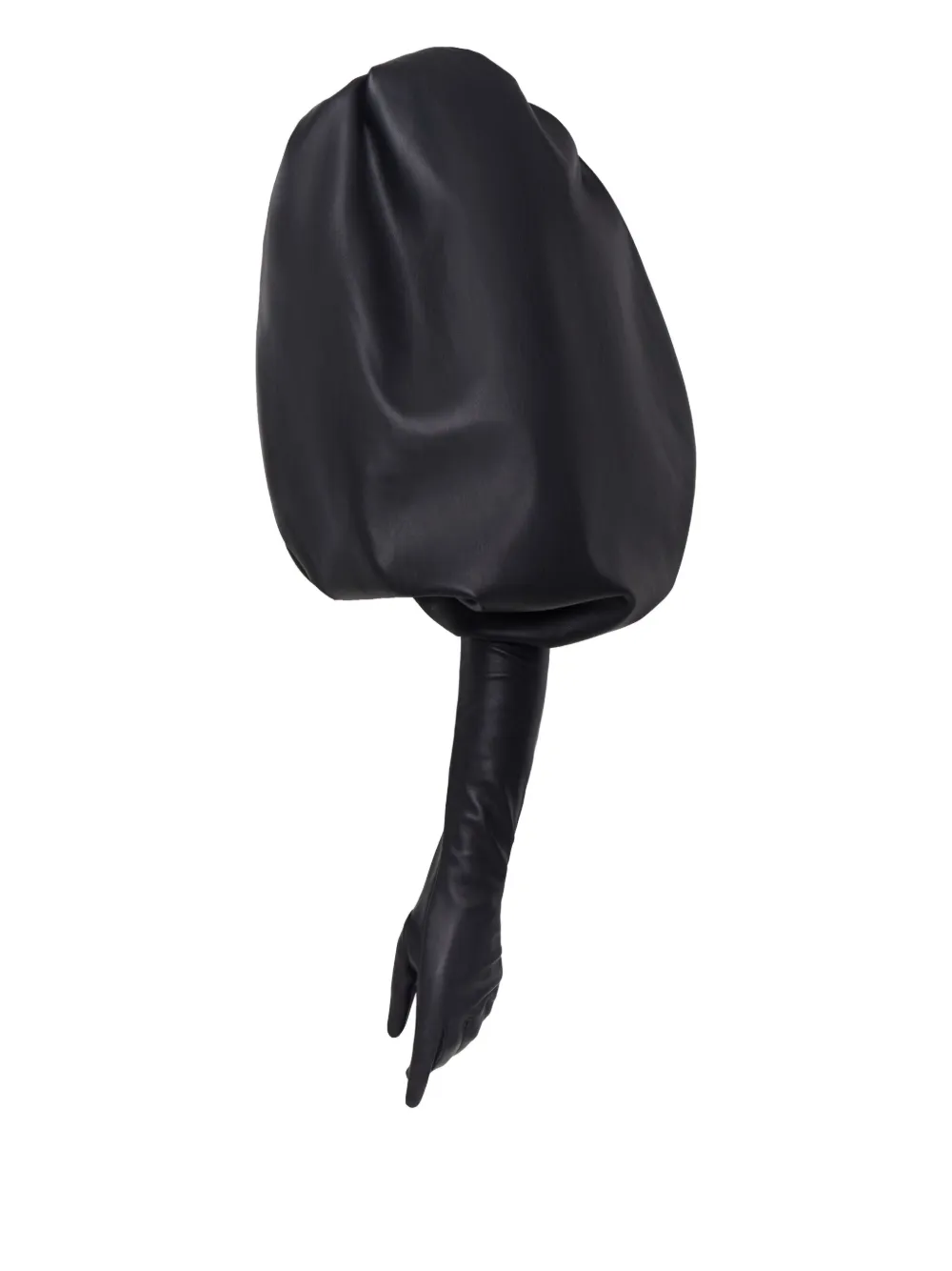Lika puff-sleeve leather glove | Image 2