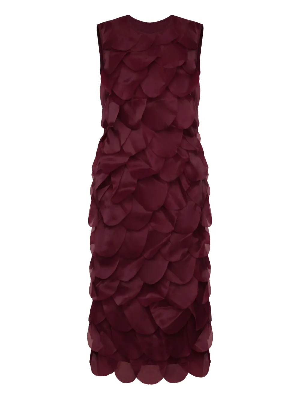 Lika Organza Dress In Red