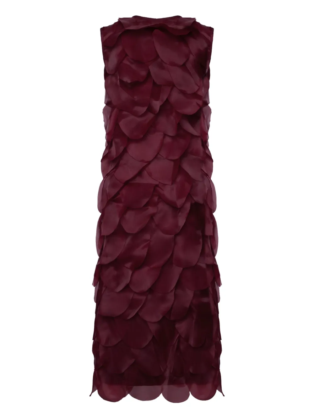 Lika Organza Dress In Red