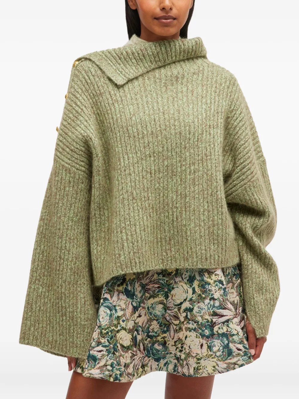 Ganni セーター レディース】Graphic Wool Mix Knit | GANNI(ガニー) / トップス