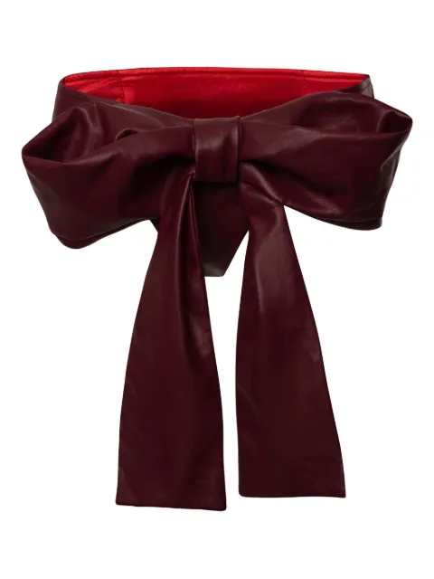 Lika bow-detail mini shorts