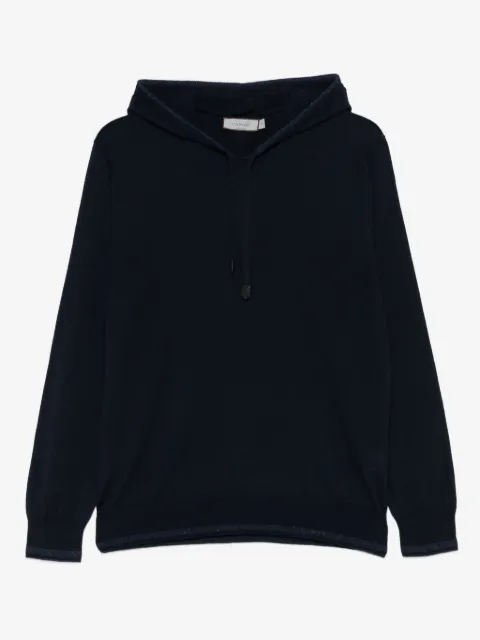 Canali merino wool hood
