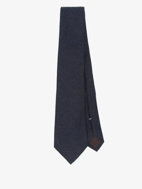 Canali speckled silk tie