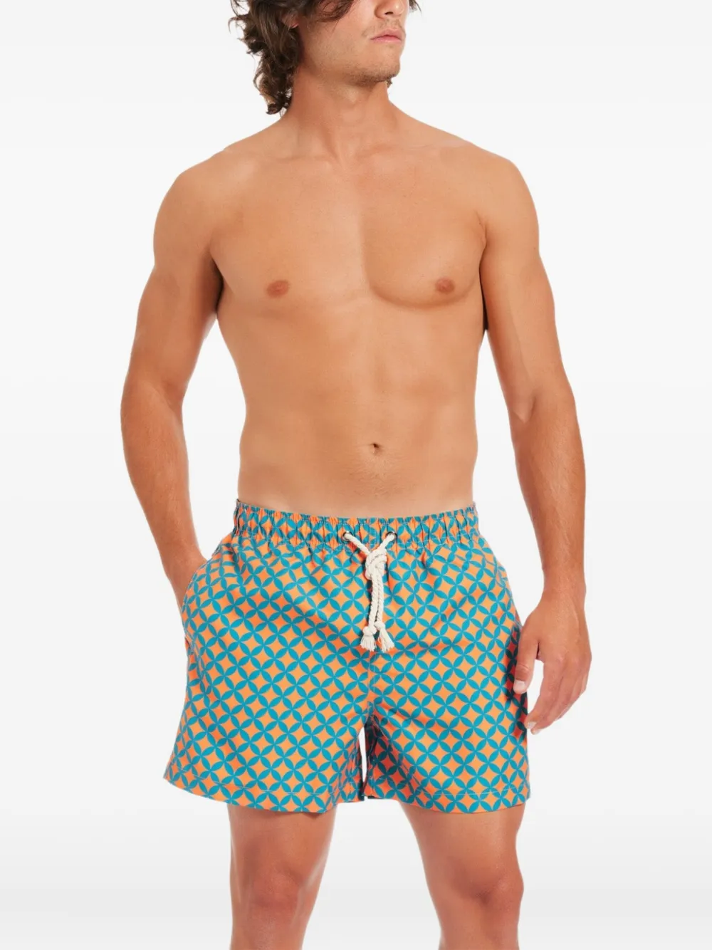 GASSA D AMANTE Amalfi geometric print swim shorts | Swim & Board Shorts | Image 2