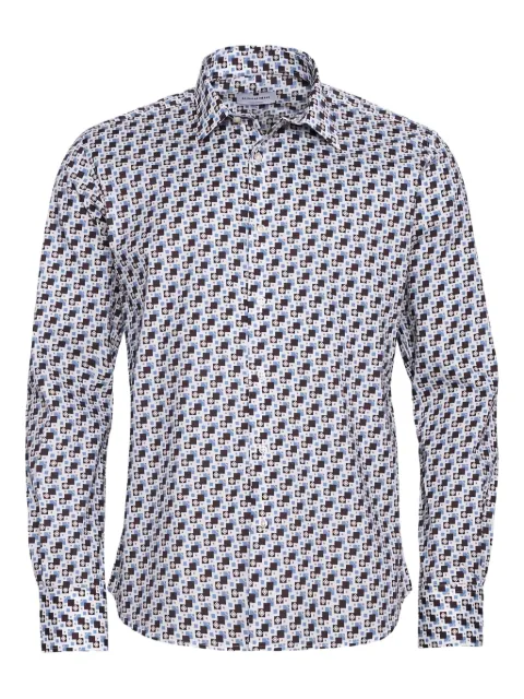 LOJA DAS MEIAS pointed-collar shirt