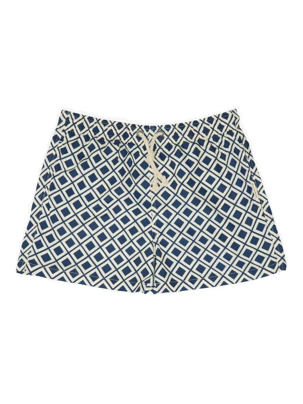 GASSA D AMANTE Vieste geometric print swim shorts | Blue | Image 1