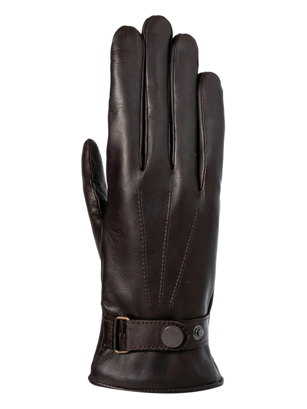 SANTACANA guantes con correa con hebilla | marrón | Image 1
