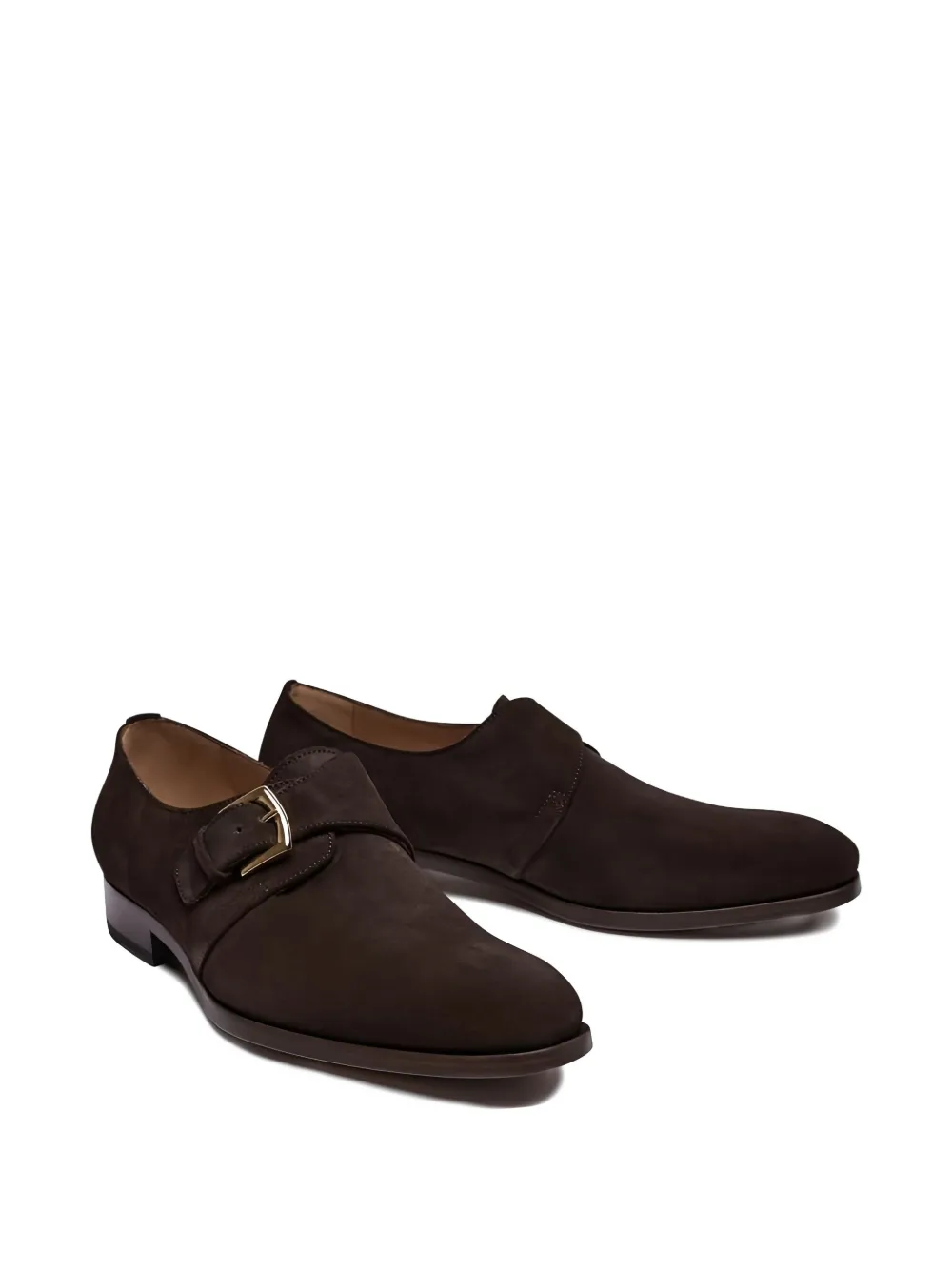 LOJA DAS MEIAS almond-toe Monk shoes - Bruin