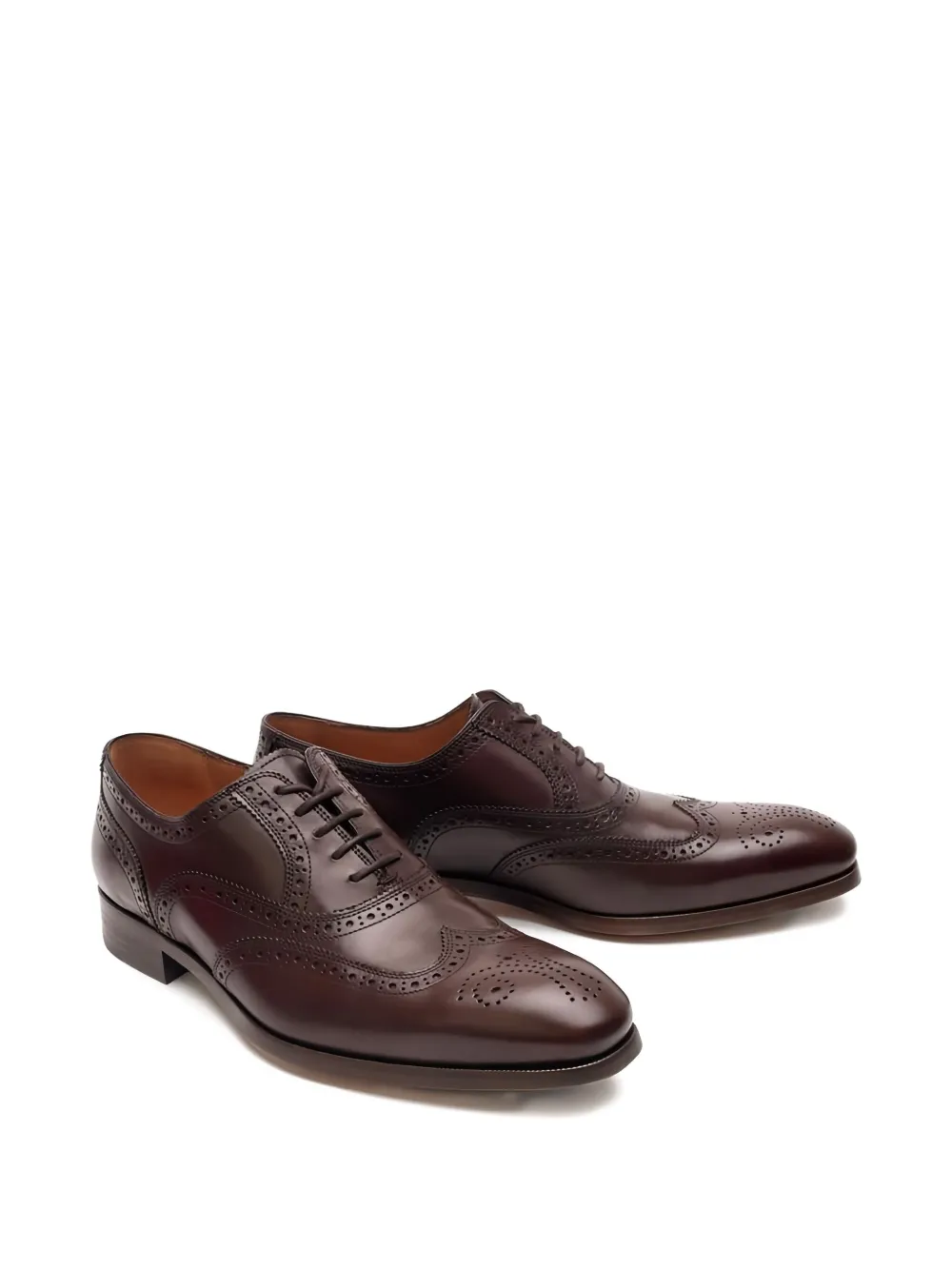 Loja Das Meias Lace-up Brogue Shoes In Brown