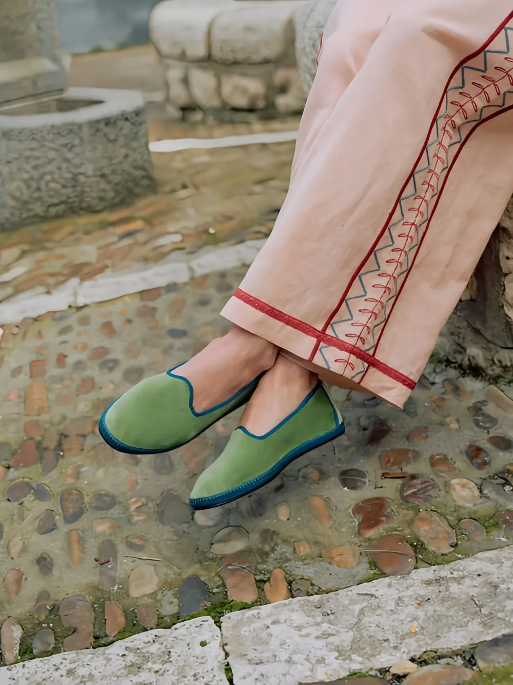 Sveti Stefan Nikola Ballet Flats In Animal Print