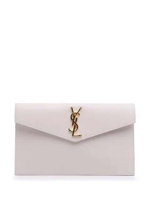 Saint Laurent Pre-Owned 2023 Grain De Poudre Uptown Pouch clutch bag