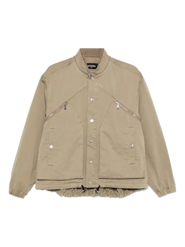 DSQUARED2 ジップポケット ジャケット | ニュートラル | FARFETCH JP
