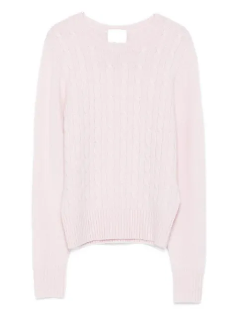 Allude cable-knit sweater