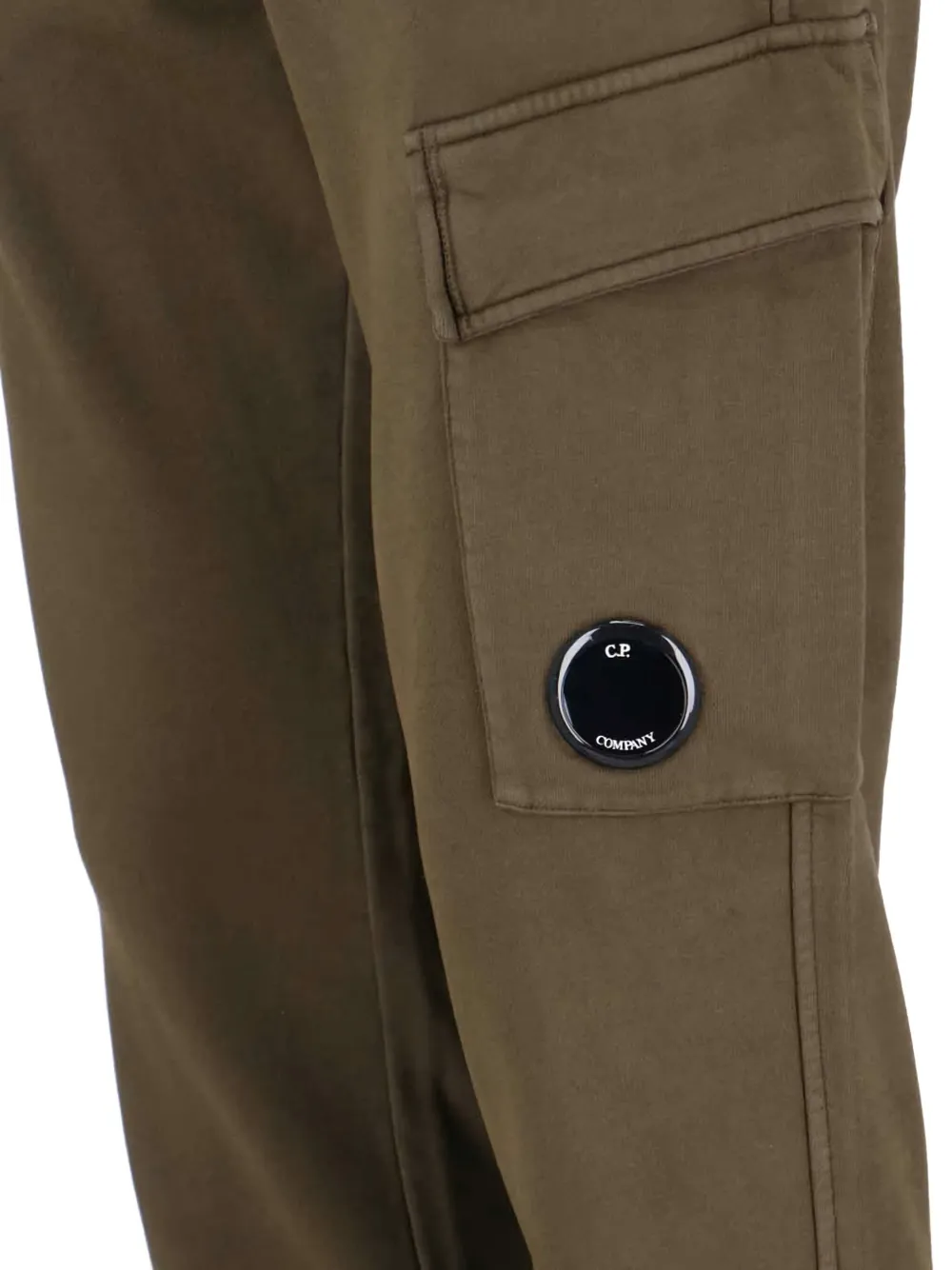 C.P. Company cargo-pocket drawstring track pants Groen