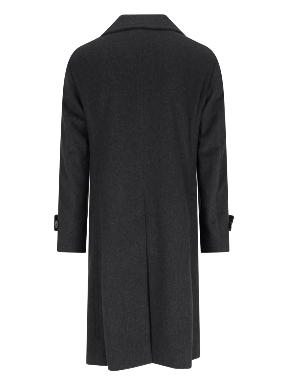 Caruso double-breasted coat Grijs