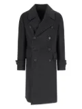 Caruso double-breasted coat - Grey