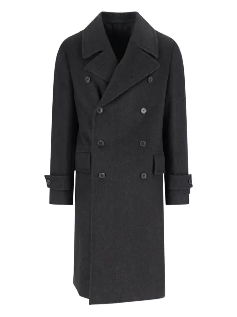 Caruso double-breasted coat