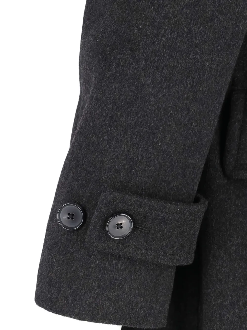 Caruso double-breasted coat Grijs
