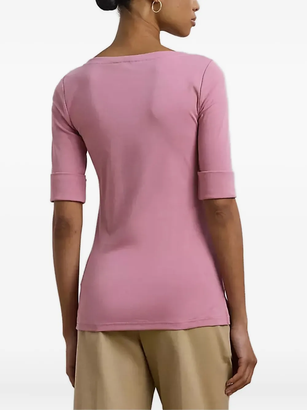 Lauren Ralph Lauren T-shirt met korte mouwen Roze