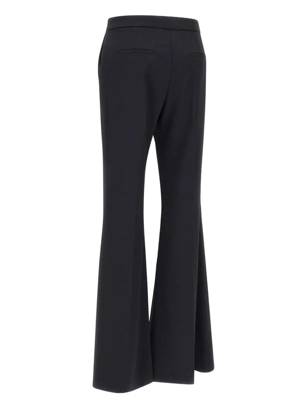 Kaos Welt-pocket Flared Trousers In Black
