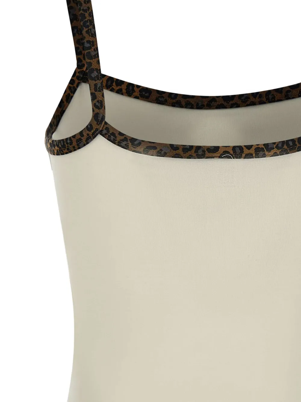 adidas Tanktop met luipaardprint Wit