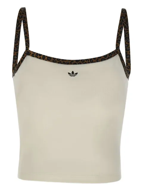 adidas leopard-straps tank top