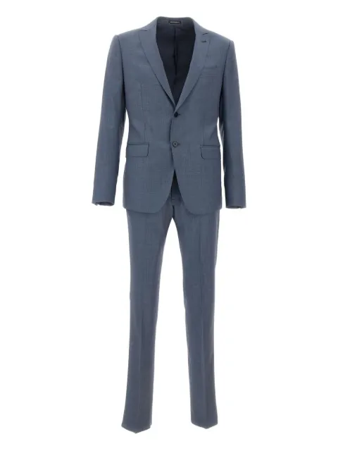 Emporio Armani two-button peaked-lapels single-breasted suit