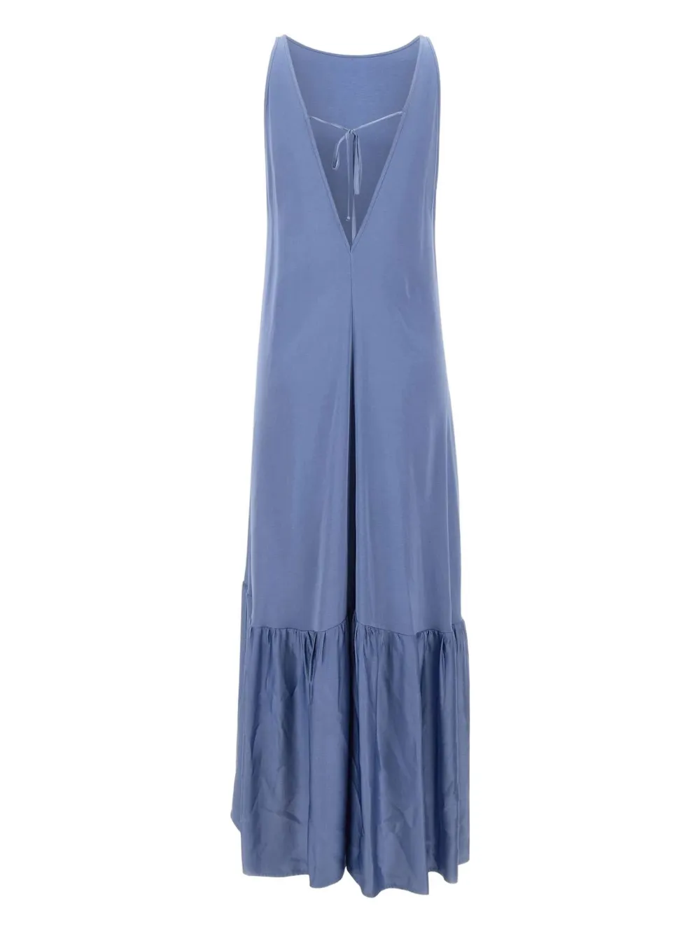 Kaos Mouwloze jurk met ruches - Blauw