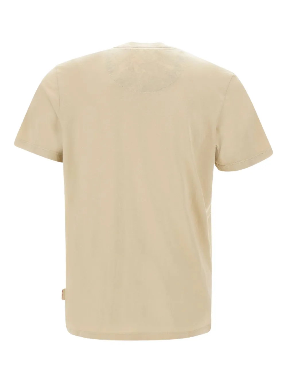 BOB embroidered pocket T-shirt Beige