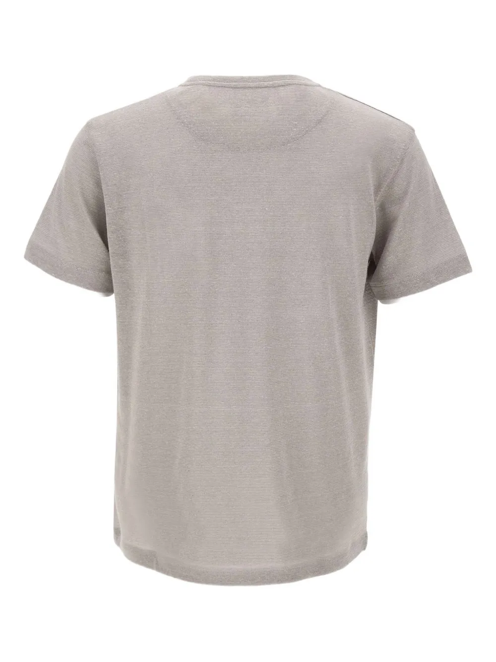 BOB T-shirt van linnen-katoenblend - Grijs