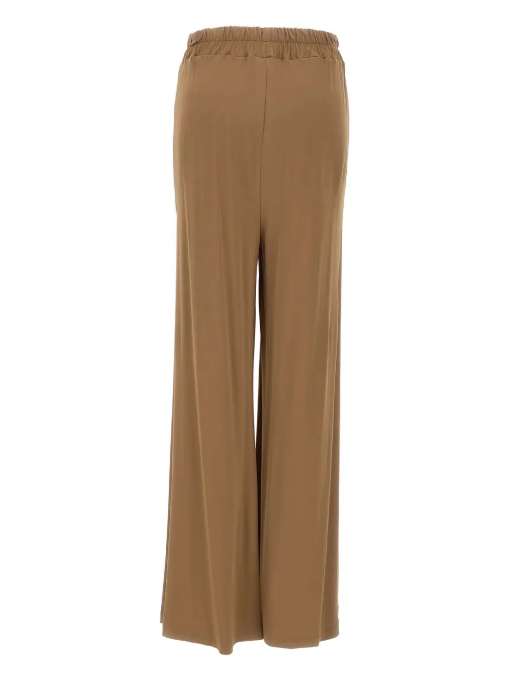 Kaos Straight broek met elastische taille - Bruin