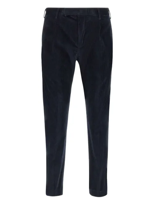 Pantalon en velours côtelé à pinces - PT Torino - Modalova