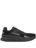 Ea7 Emporio Armani mesh panelled sneakers - Black