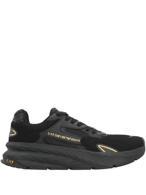 Ea7 Emporio Armani mesh panelled sneakers