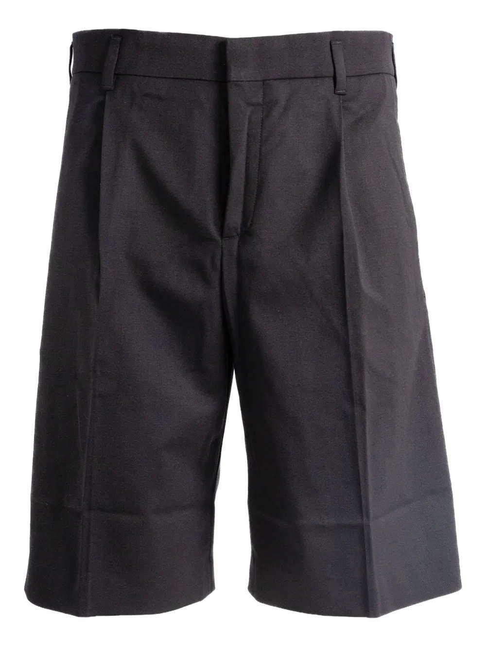 Jacquemus bermudas Ovalu con pinzas | negro | Image 1