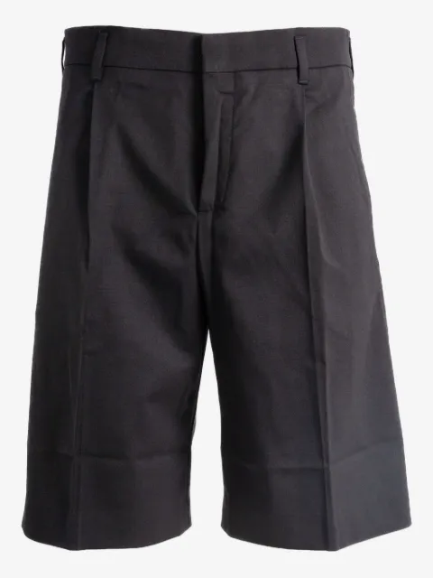 Jacquemus Ovalu pleated shorts