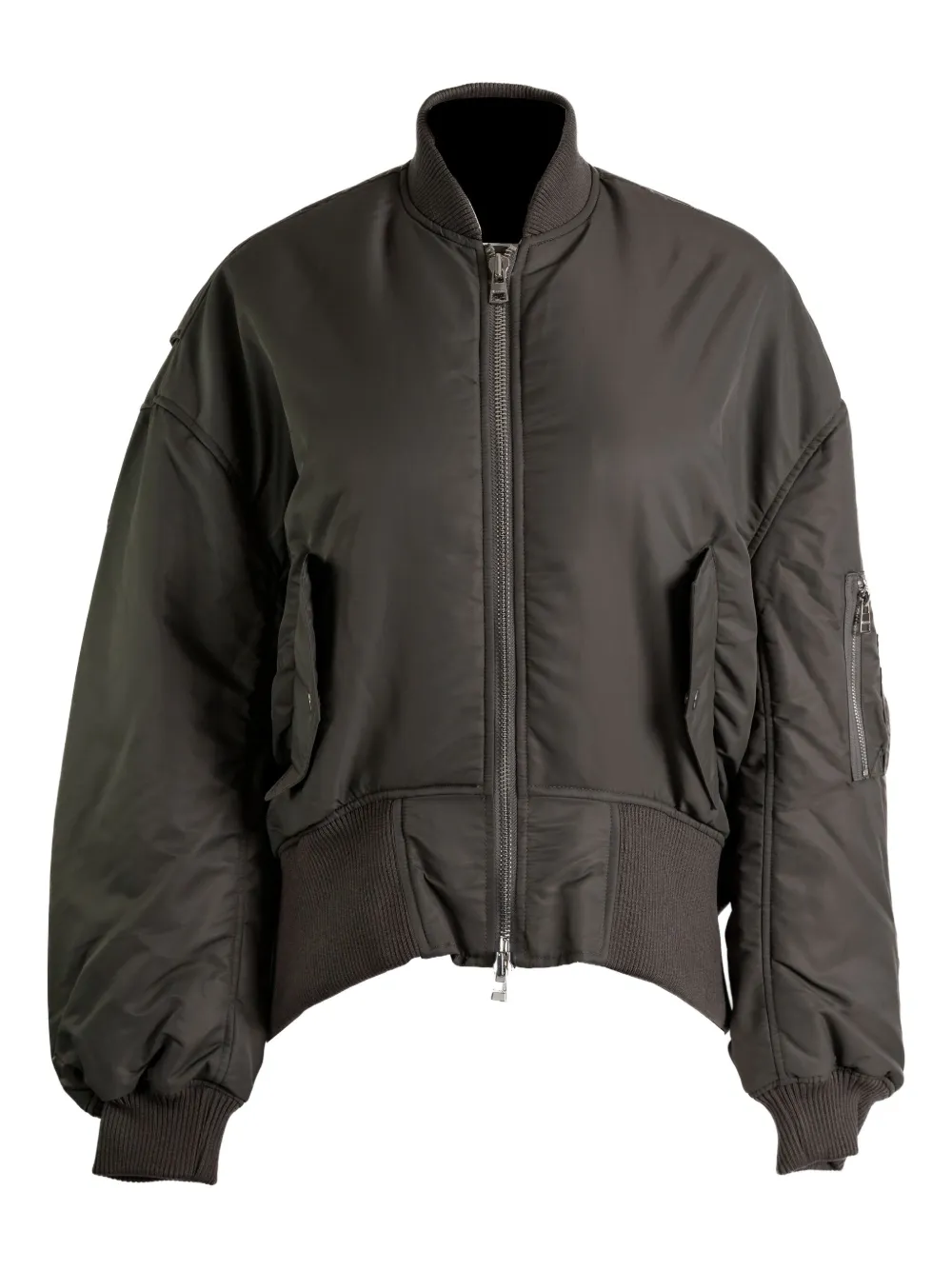 JW Anderson zip-fastening bomber jacket Grijs