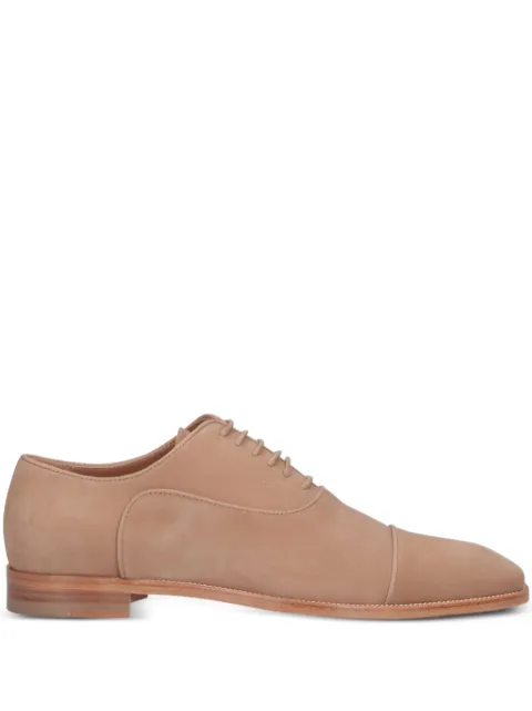 Christian Louboutin Greggory nubuck-leather oxford shoes