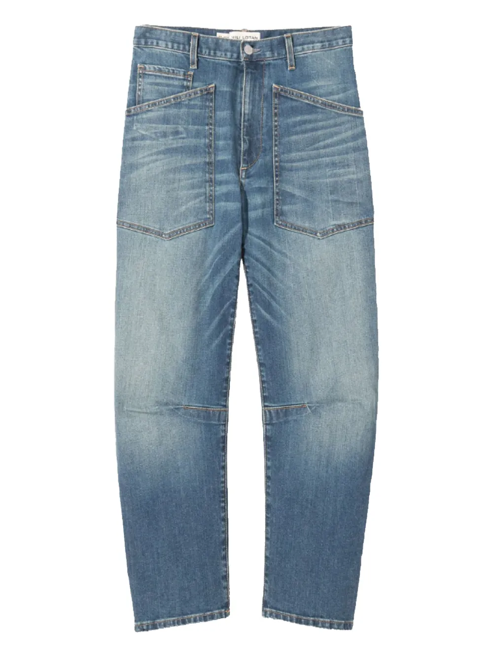 Nili Lotan Shon five-pocket jeans | Blue | Image 1