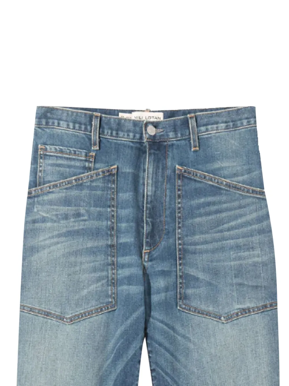 Nili Lotan Shon jeans met vijf zakken - Blauw