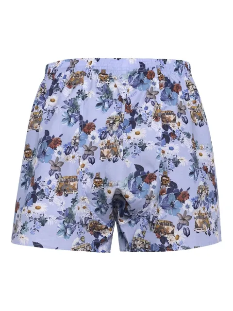 LOJA DAS MEIAS floral-print boxers