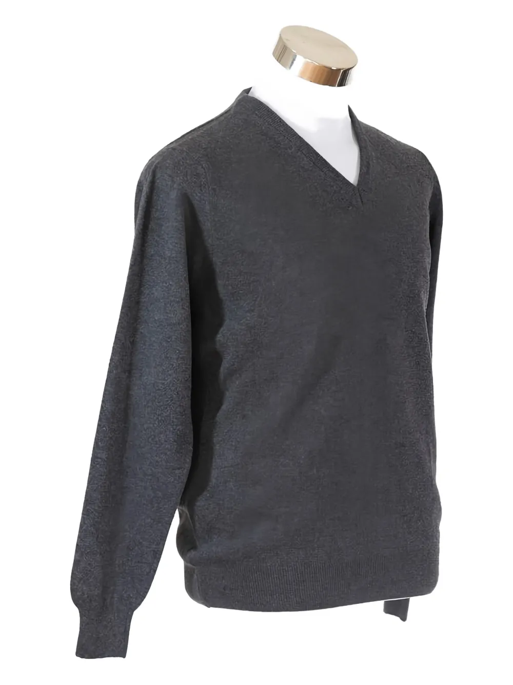 Loja Das Meias V-neck Sweater In Gray
