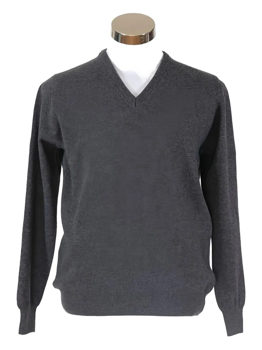 Loja Das Meias V-neck Sweater In Gray