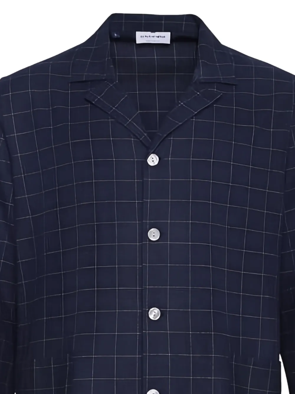 LOJA DAS MEIAS buttoned checked pyjama | Image 2