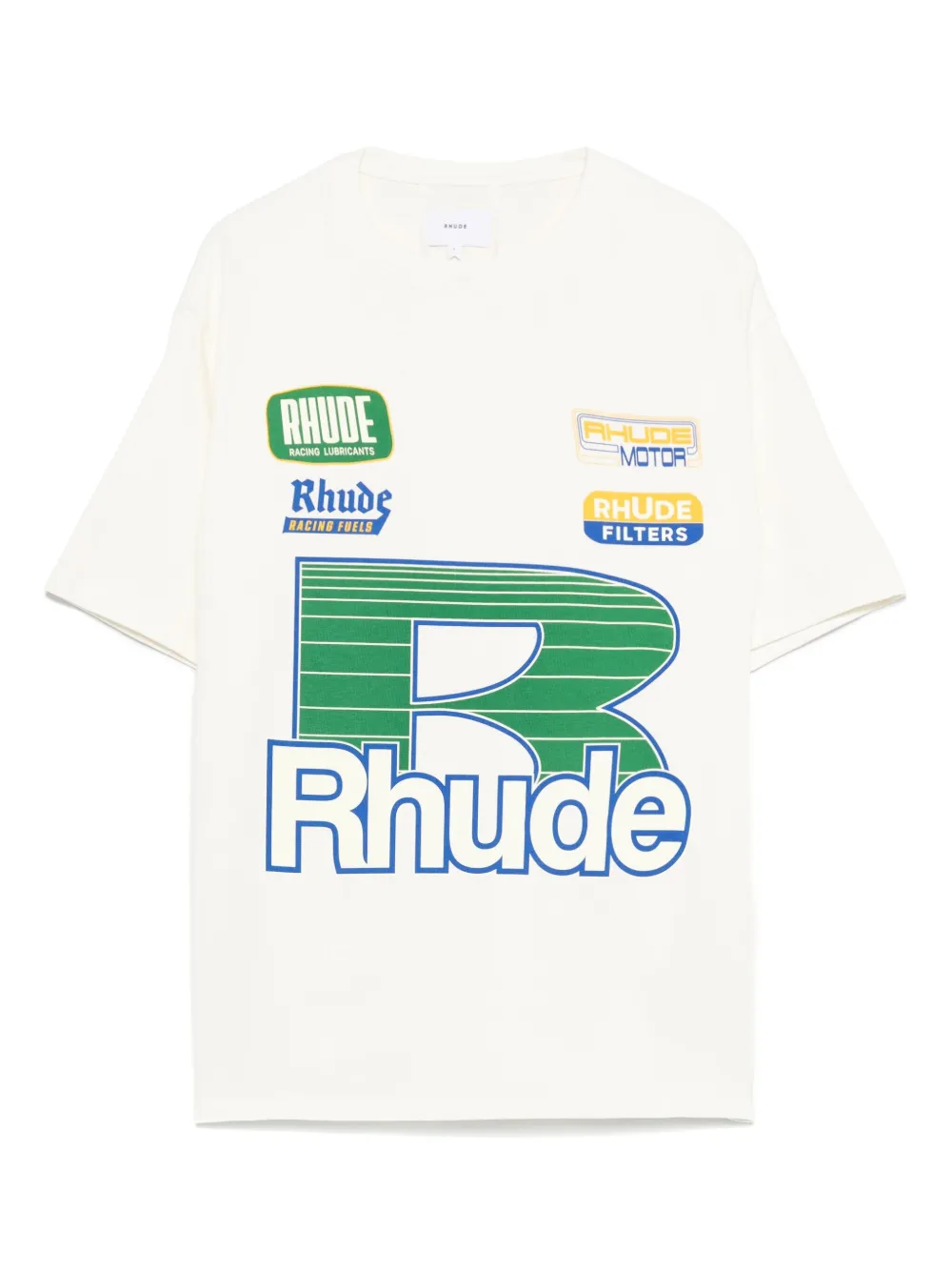 graphic-print logo-detail T-shirt