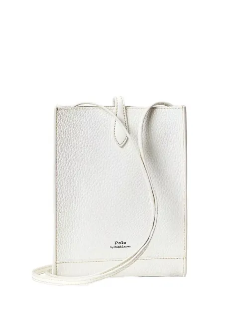 Polo Ralph Lauren leather snap cross body bag