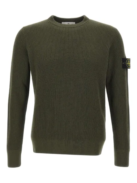 Stone Island 5100053 罗纹圆领毛衣