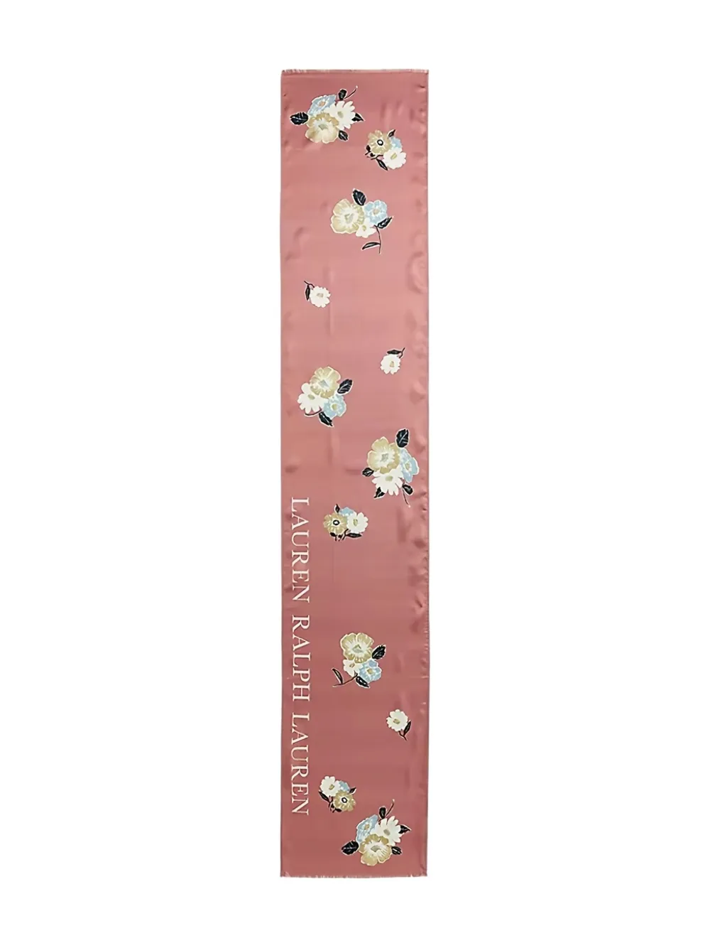 Lauren Ralph Lauren floral-print silk scarf Roze